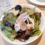 ハンバーグ ウィル - Aコースのサラダ