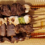 Yakitori Tokubei - ねぎ間￥90、他は全品￥70