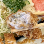 とんかつ小満ち - 牡蠣