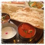 アリ シディーク - ナンでかっ！
レディースターリー950円
➕チャイ200円。