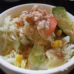 cafe21 - サラダ　千切りキャベツがたっぷり　嬉しい＾＾