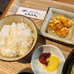 ちゃーりーはうす - ごはん・にんじんシリシリ