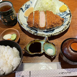 Buta Inagaki - 上ロースかつ定食(1,870円)