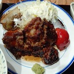 ナカガワ☆スエ食堂 - ポークステーキ