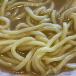 レストラン白山 - 麺アップ