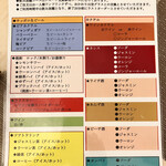 Taikoku Ryouri Chaitare - 微笑みのシェフおまかせコース（4,480円）：飲み放題メニュー