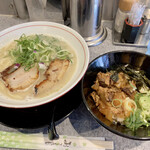 隠岐の島ラーメン - 平日限定チャーシュー丼セット850円