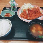鍋八茶屋 - ロースカツ膳 (1,000円・税込)