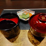 至善天遊 - ご飯、香の物、赤だし