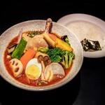 カレー食堂 心 - 料理写真:とり野菜のスープカレー