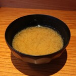 京すし - しじみ汁