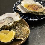Oyster Bar Splendor - 生牡蠣の江戸みそ焼き