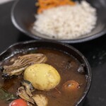 Oyster Bar Splendor - ご飯はバスマティライスで食後感は軽い