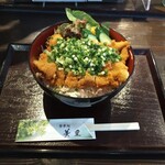 お食事処 美里 - 塩チキンかつ丼