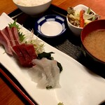 佐渡産～地魚の刺身定食