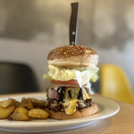 Overcook Burger Bar - FAT BACON CHEESE BURGER