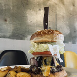 Overcook Burger Bar - FAT BACON CHEESE BURGER