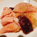 牛角 八戶Yurinoki通店 - ホルモン4種盛り（塩）￥869