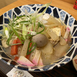 ふる里うどん  - ゴロゴロ入ったカマンベールチーズが隠し味(°▽°)