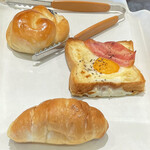 手づくりパン工房 Serio - 塩パン 100円 ラピュタパン 160円 黒豆クリームチーズ 160円