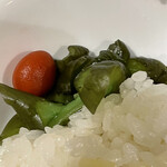 欧風カレー ボンディ - 小梅と青胡瓜