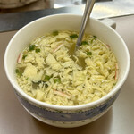 元祖ホルモン脇田屋 - 玉子スープ