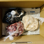 元祖ホルモン脇田屋 - 〈発送〉
      タレ多め
      ヒモ×3･ホホ肉(ハラミ)×3