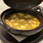 蟹王府 - 豆腐の蟹肉煮込み〜ジャジャーン