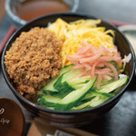 Udon Kyouya - 鶏そぼろ丼