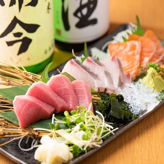 Fresh fish banquet! Enjoy fish dishes to the fullest