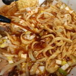 ラーメン二郎 - 赤酢投入～♪