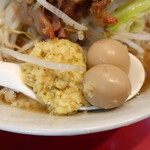 ラーメン二郎 - ショウガ半分