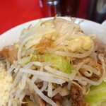 ラーメン二郎 - ヤサイ（そのまま）