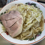 塩中華と二郎系の店  まんじ - 