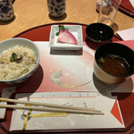 Kyoukaiseki Minokichi - 御飯と赤出汁