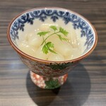 蕎麦 やすたけ - 三国の花らっきょ