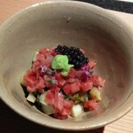 日本焼肉はせ川 別亭 - 黒鮑と黒毛和牛のリゾット仕立て