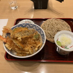 Katsura An - もりそば天丼セット