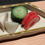 日本焼肉はせ川 別亭 - お漬物