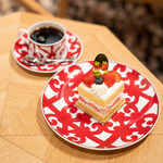 STONE Cafe - イチゴのショートケーキ
