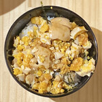 ラーメン階杉 - たまご潰し御飯