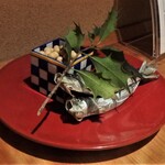 お料理 佐藤 - 鰯と大豆と柊？