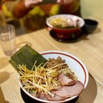 ラーメン階杉 - 釜玉中華そば