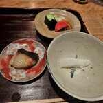 お料理 佐藤 - 土鍋ご飯＆銀鱈味噌漬＆香の物