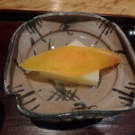 お料理 佐藤 - カラスミ　聖護院大根