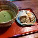 鎌倉明月 - お抹茶とわらび餅