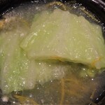 お料理 佐藤 - 白菜と蕪おろし