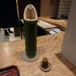 お料理 佐藤 - 竹酒（佐藤特製）２合￥4,000