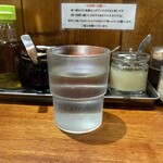 横浜家系ラーメン 三郷家 - 水。