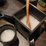 蕎麦 やすたけ - 蕎麦湯